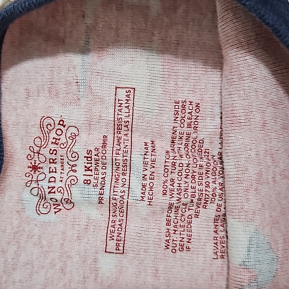 Kids size 8 Christmas pajama set bundle - Picture 4 of 5